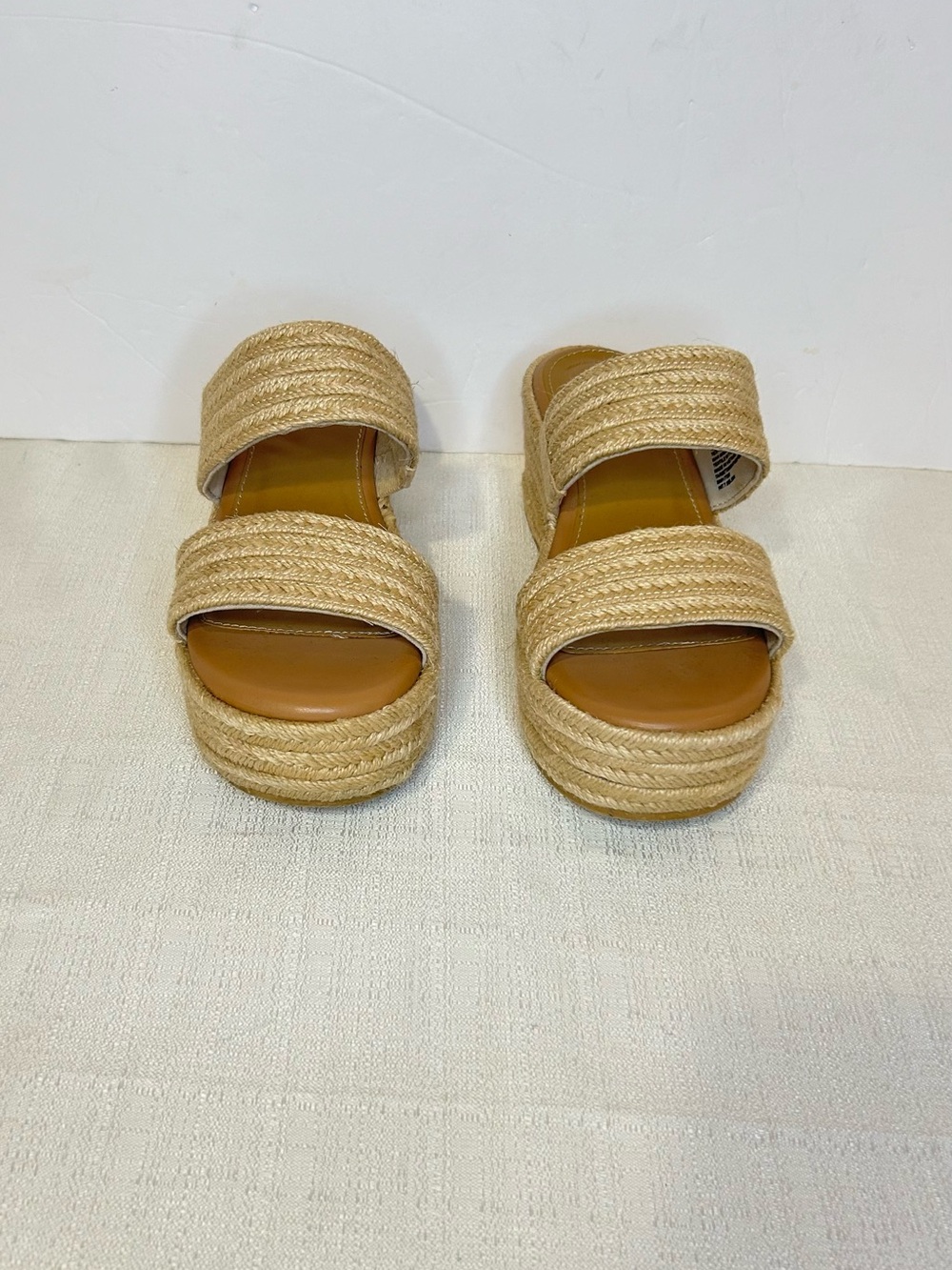 Universal Thread Espadrille Platform Slides Size 7
